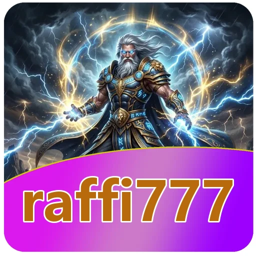 Pratinjau antarmuka aplikasi raffi777 setelah terpasang (build v4.2.1)